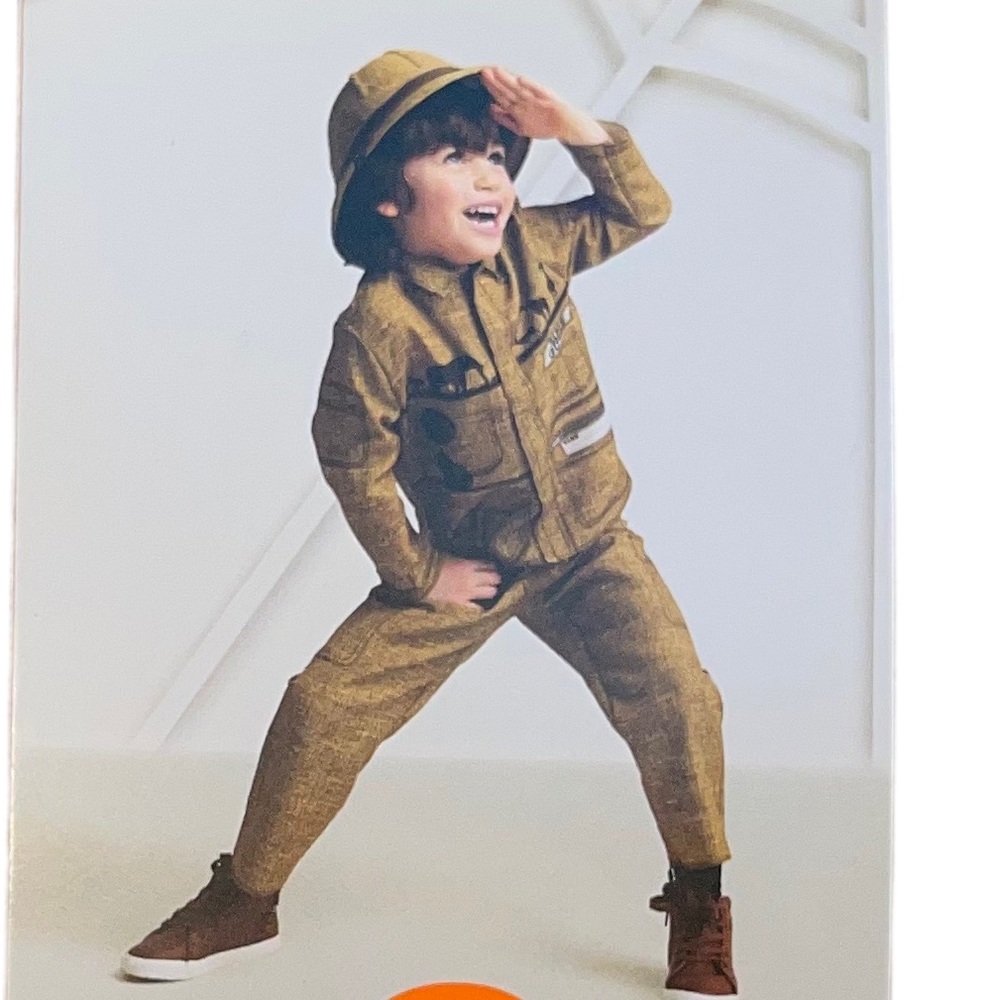 Safari Guide Costume Shirt Pants & Hat Kids Size 4-7 brand new never worn - Picture 5 of 12